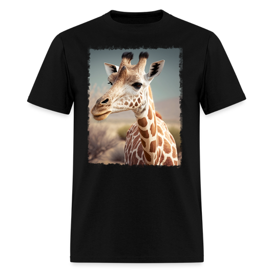 Giraffe II - Wild & Free - black