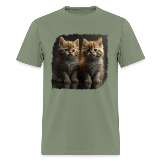 Kittens III - Pure Cuteness - military green