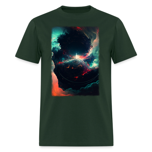 Look At The Universe - forest green