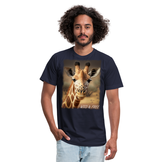 Giraffe - Wild & Free - navy