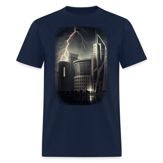 Lightning City II - navy