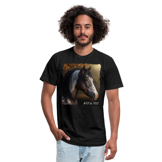 Horse III - Wild & Free - black