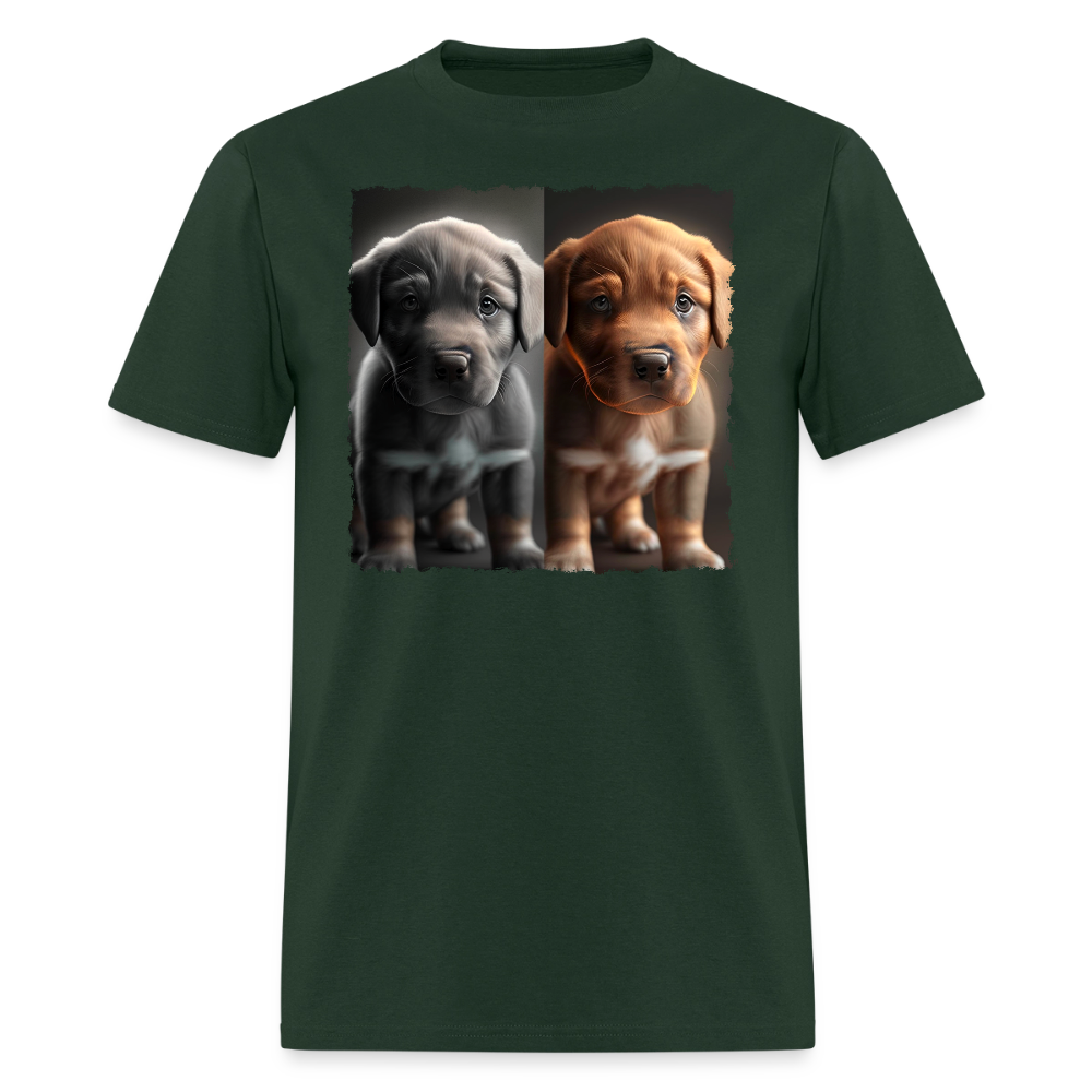 Puppies II - Pure Cuteness - forest green