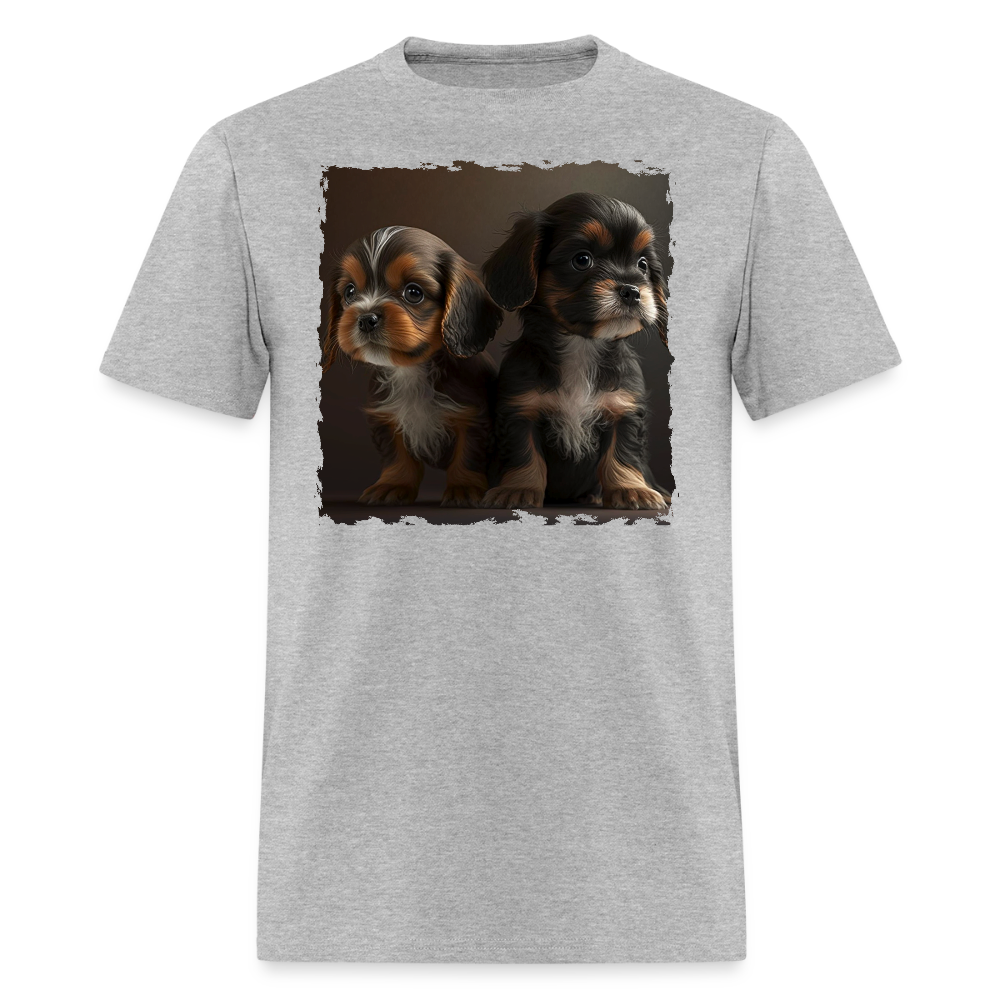 Puppies I - Pure Cuteness - heather gray