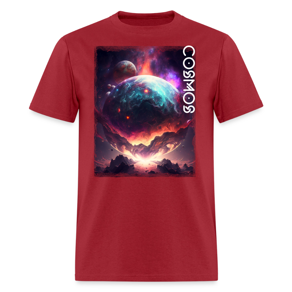 Look At The Universe IX - dark red
