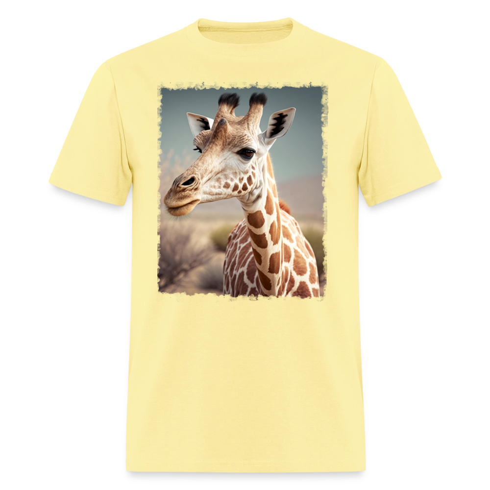 Giraffe II - Wild & Free - cornsilk