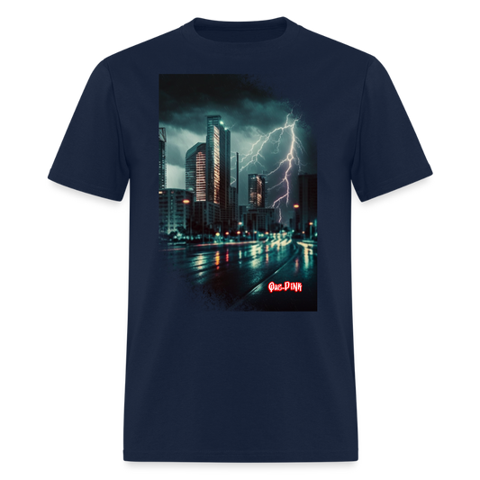 Lightning City - navy