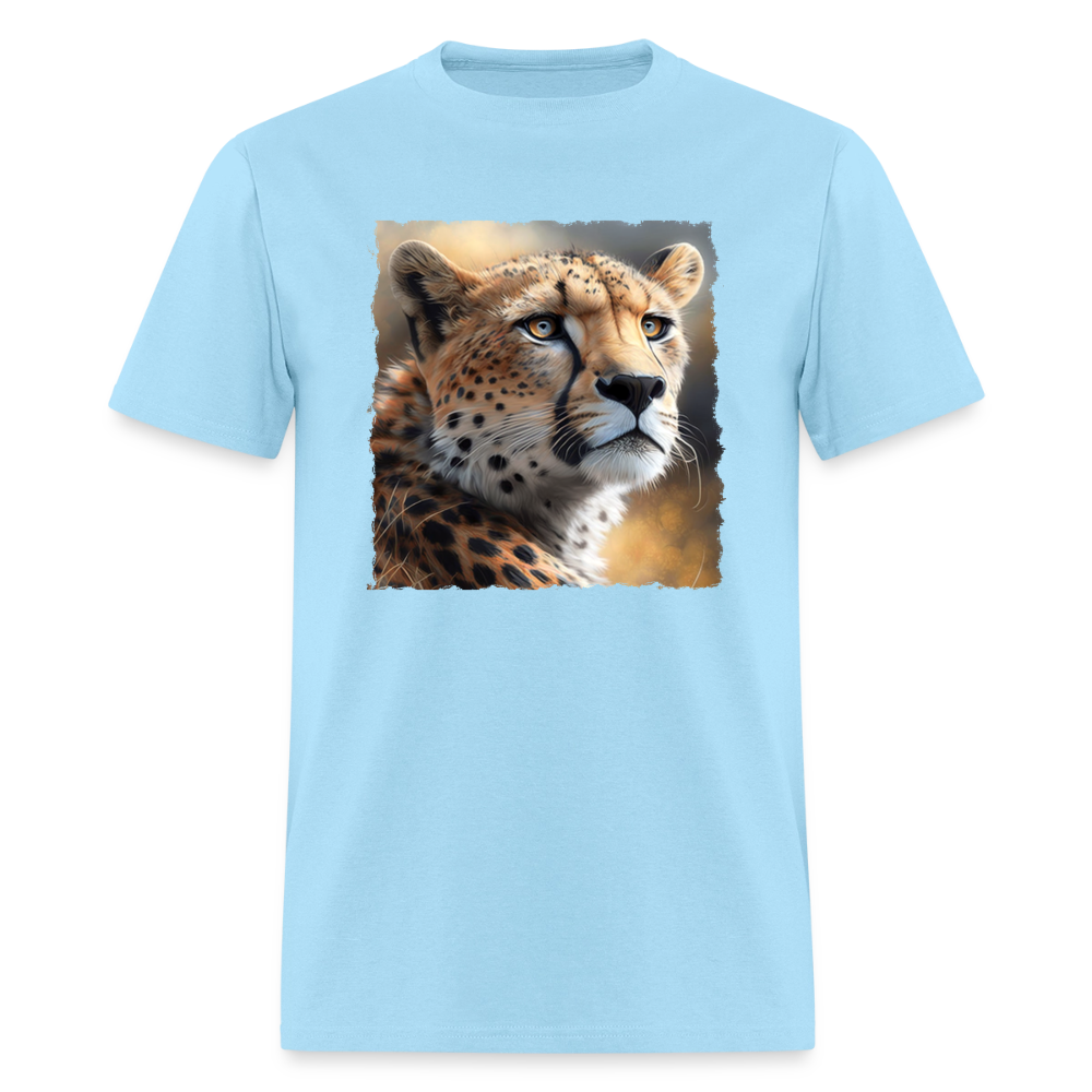 Cheetah - Wild & Free - powder blue