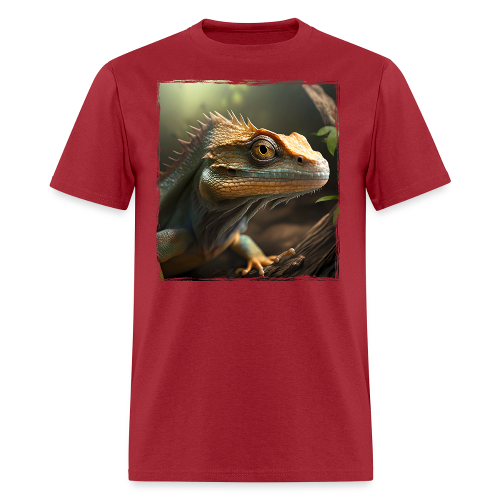 Lizard - Wild & Free - dark red