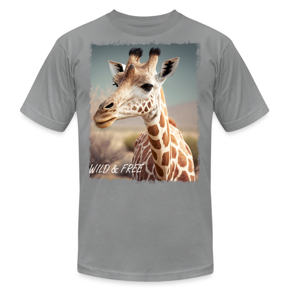 Giraffe - Wild & Free - slate