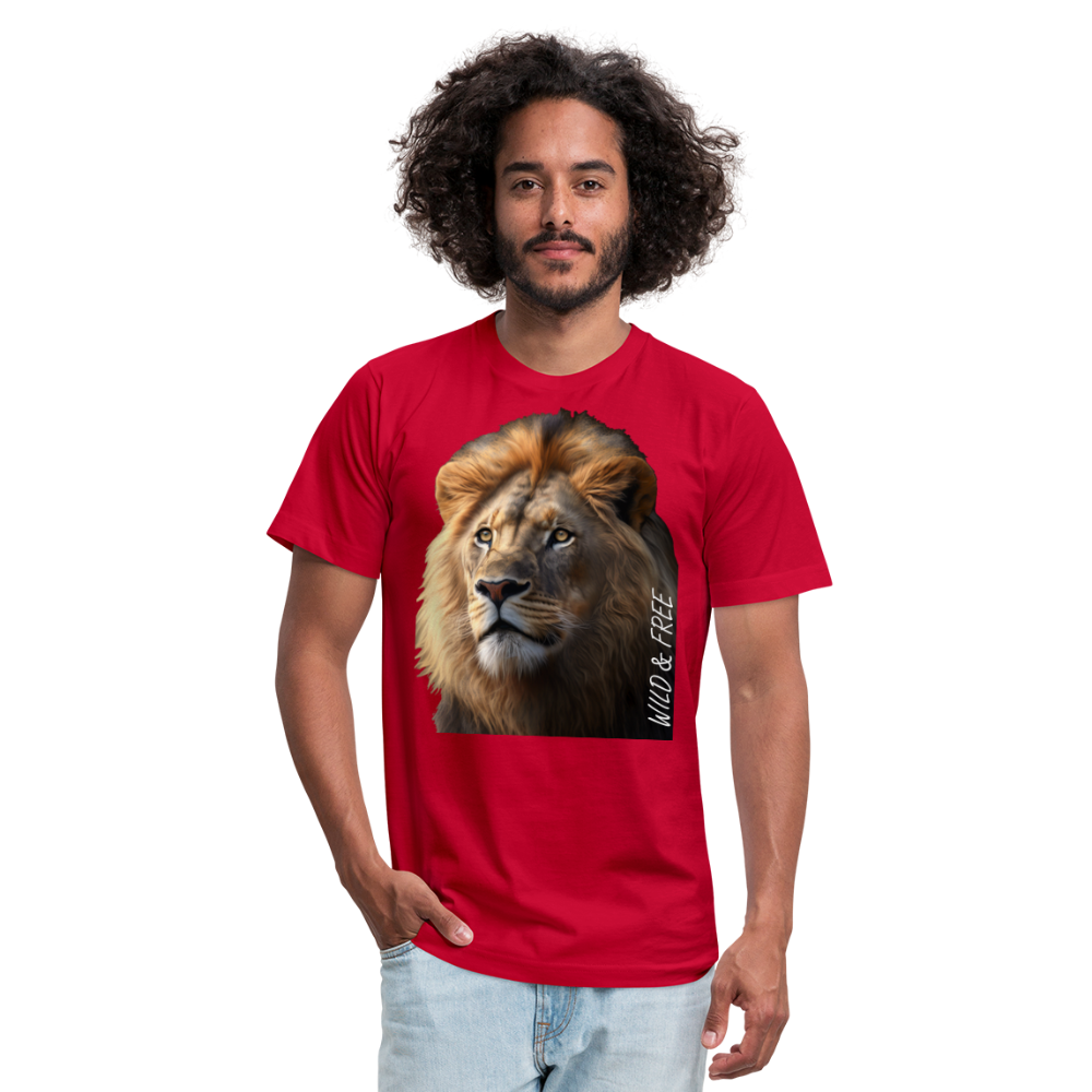 Lion - Wild & Free - red