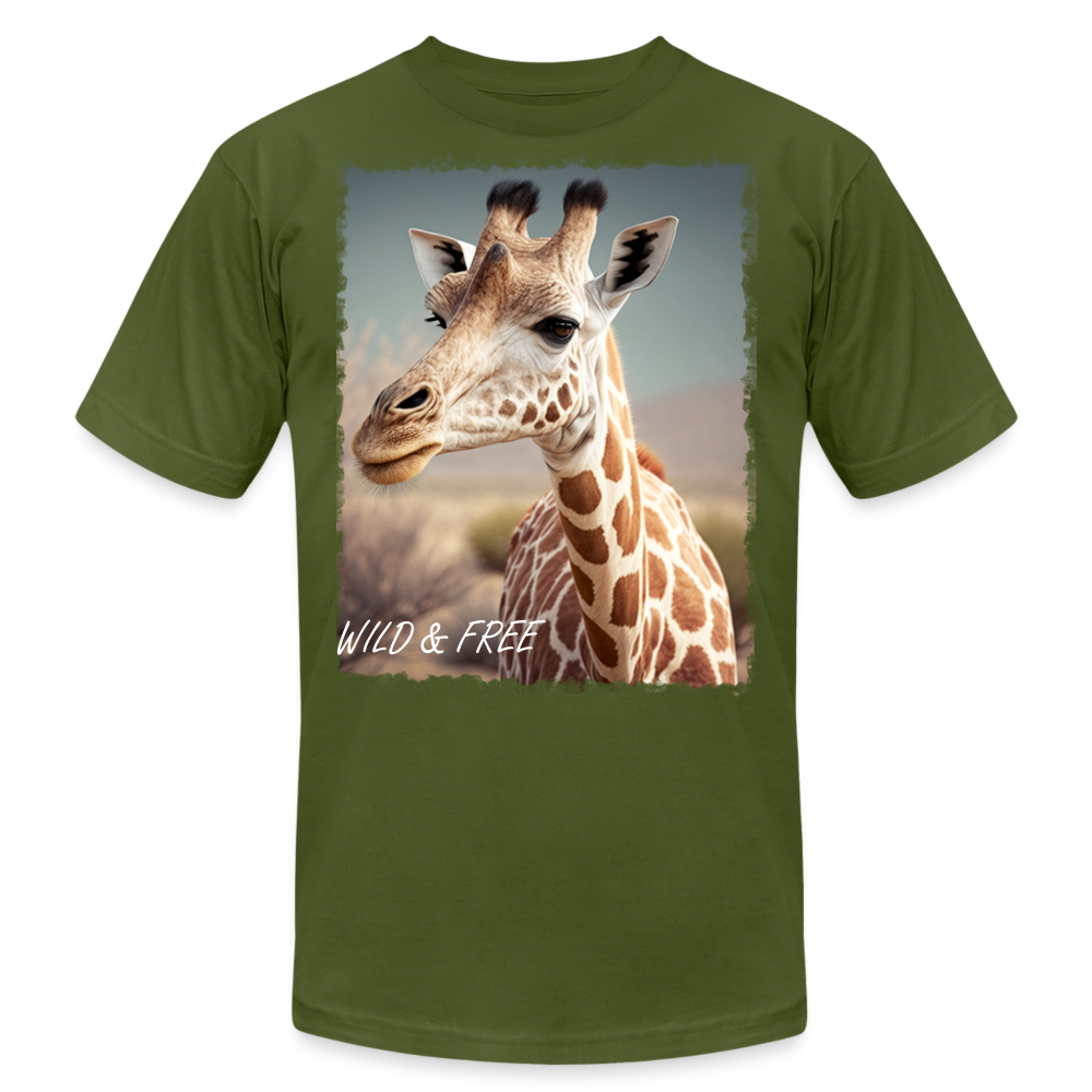 Giraffe - Wild & Free - olive