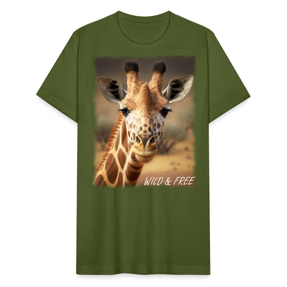 Giraffe - Wild & Free - olive