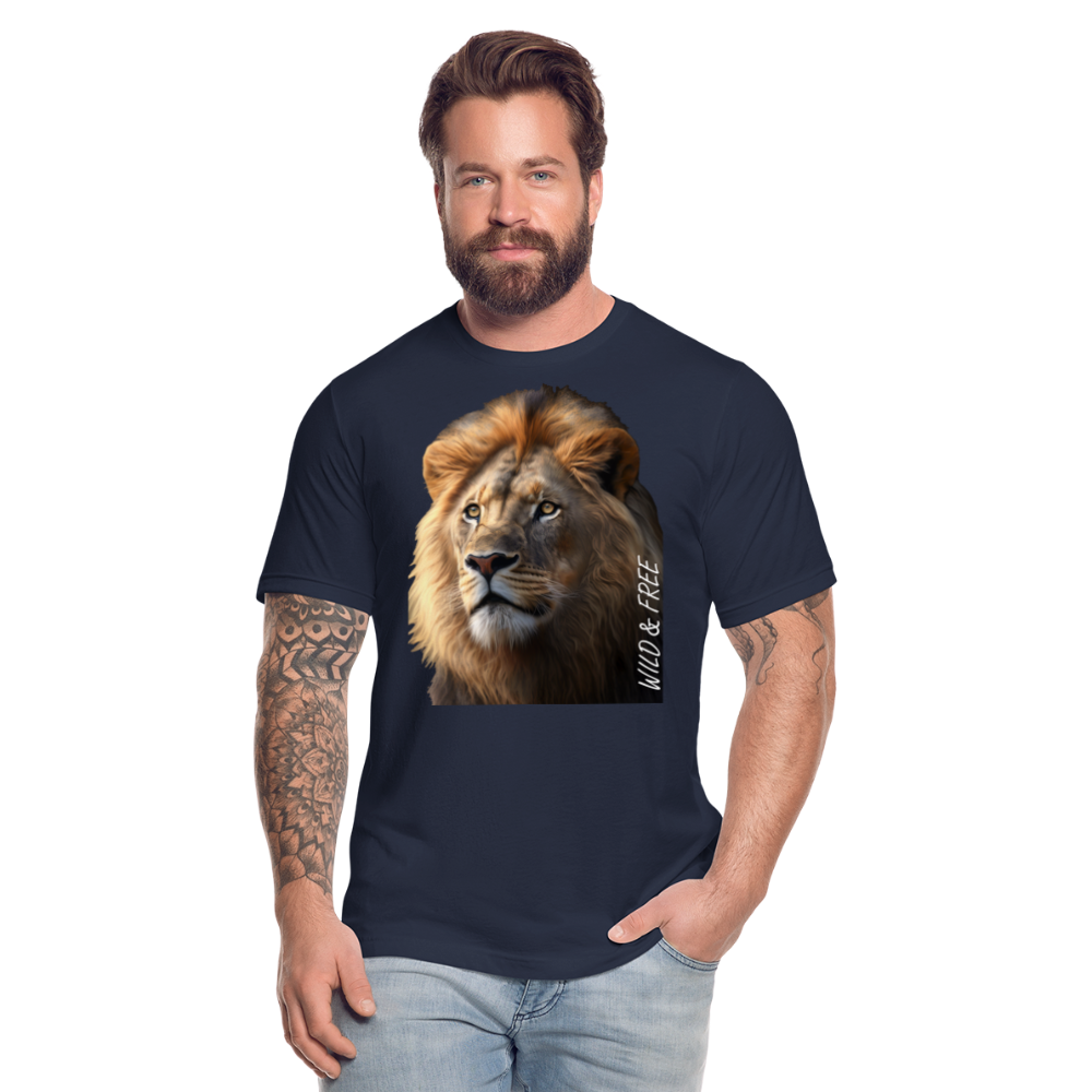 Lion - Wild & Free - navy