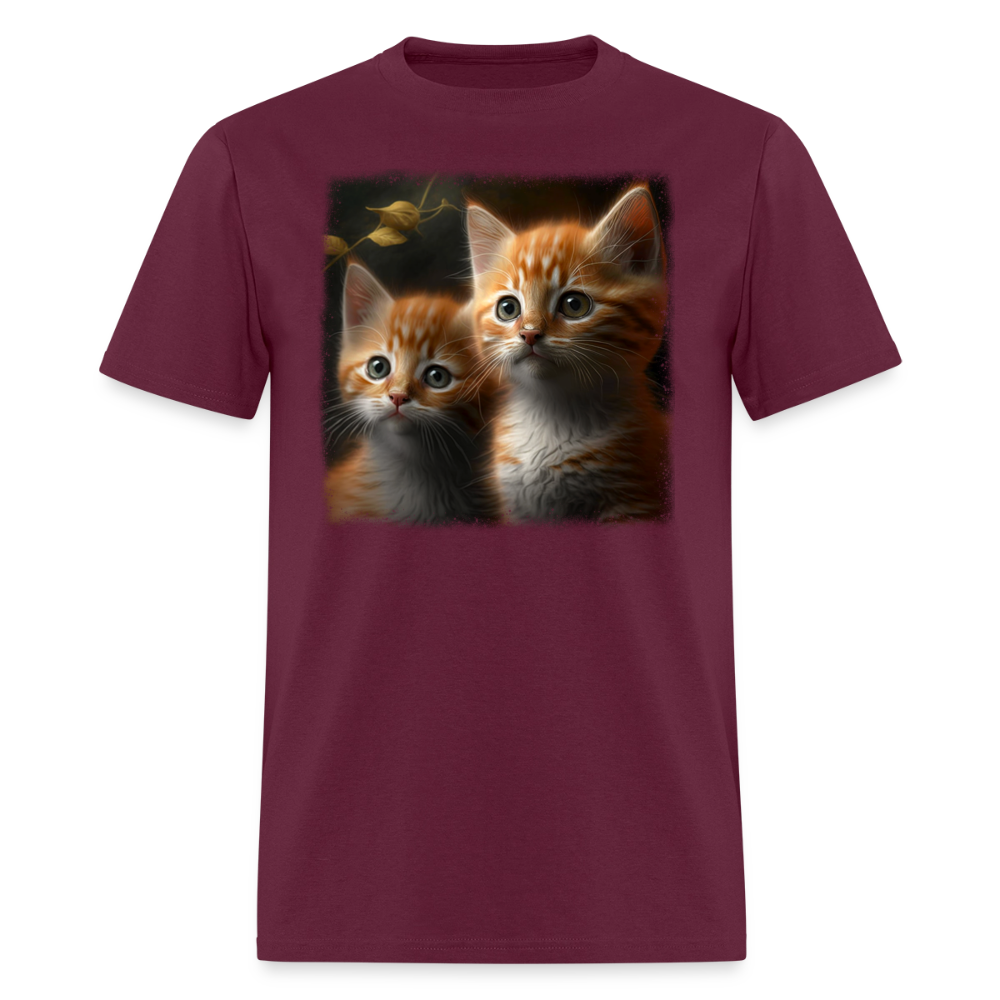 Kittens - Pure Cuteness - burgundy