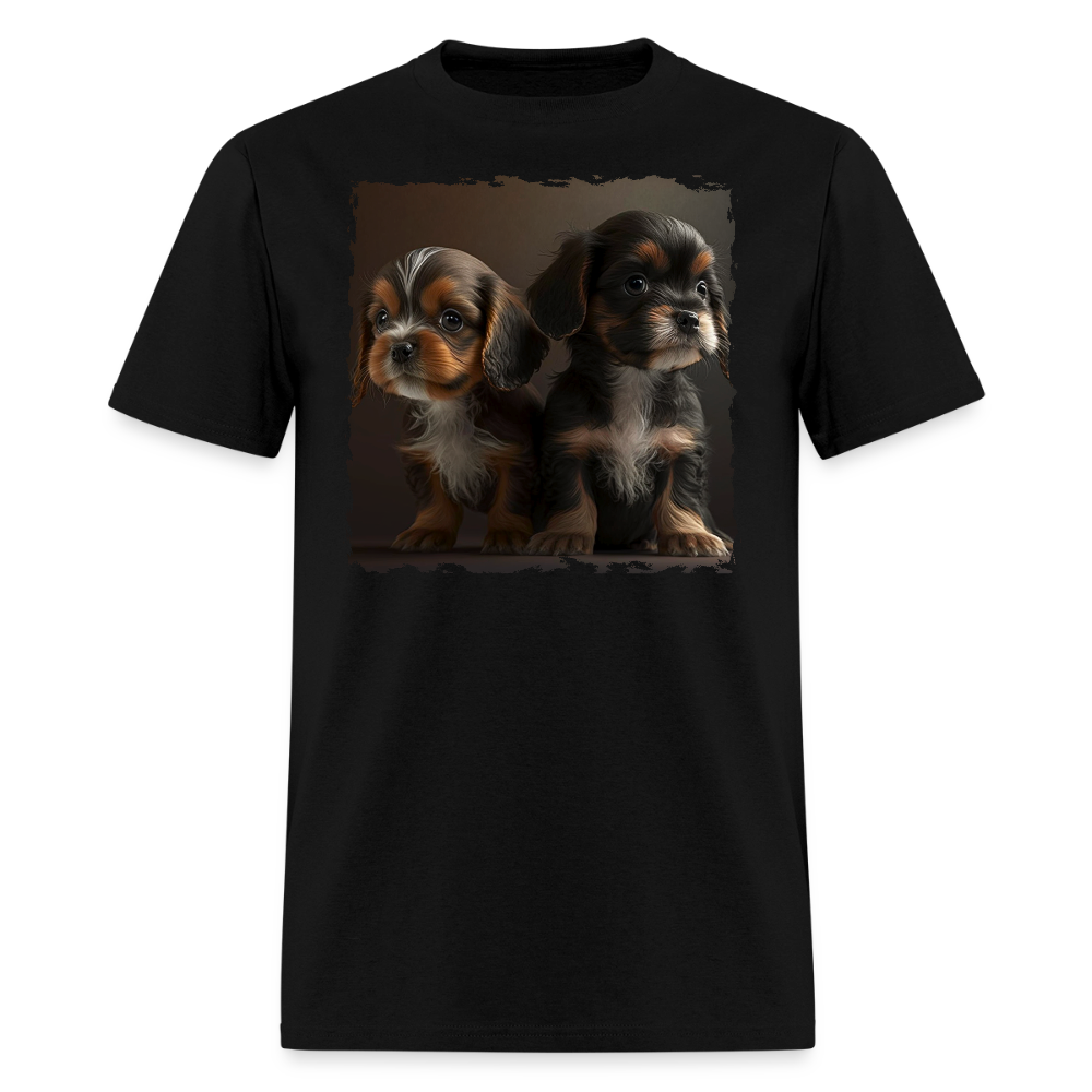 Puppies I - Pure Cuteness - black