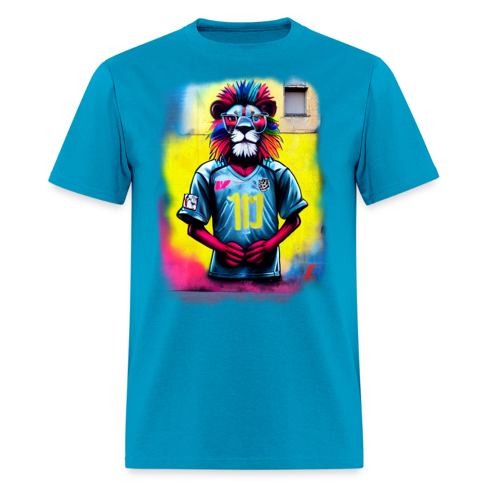 Lion II - Urban Beast - turquoise