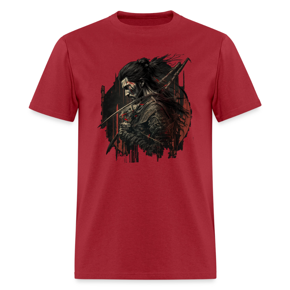 Ancient Warrior (Samurai VII) - dark red