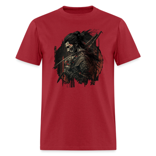 Ancient Warrior (Samurai VII) - dark red