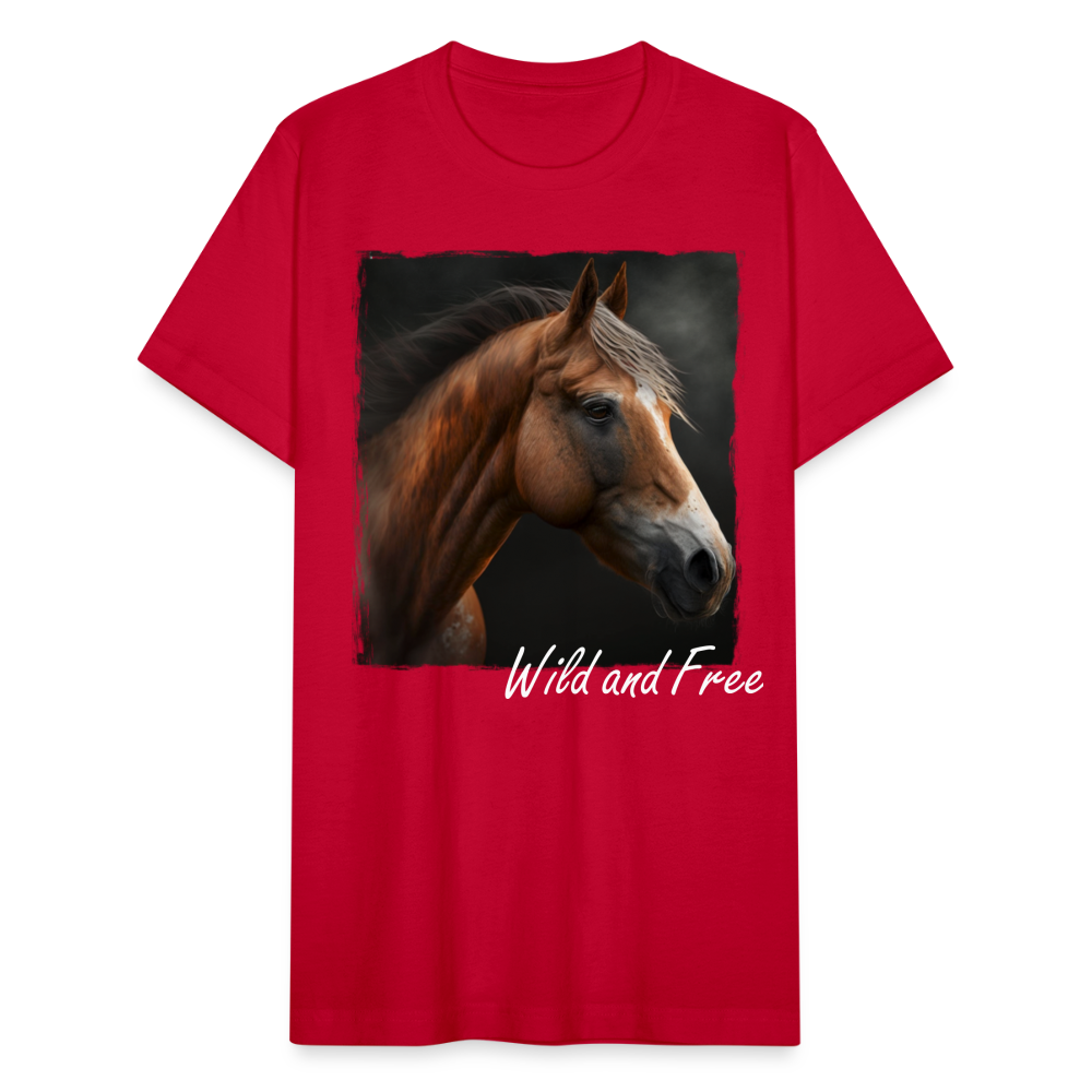 Horse 2 - Wild &Free - red