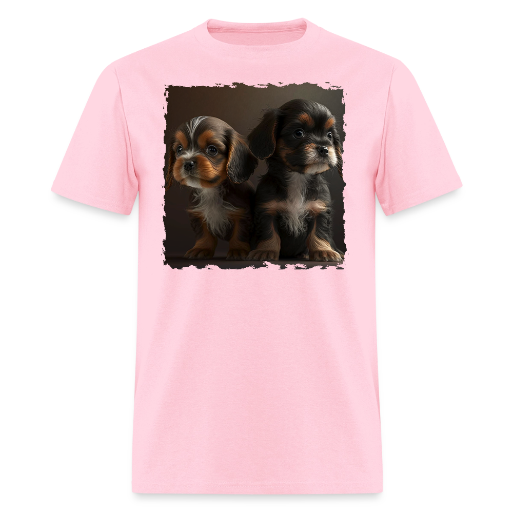 Puppies I - Pure Cuteness - pink