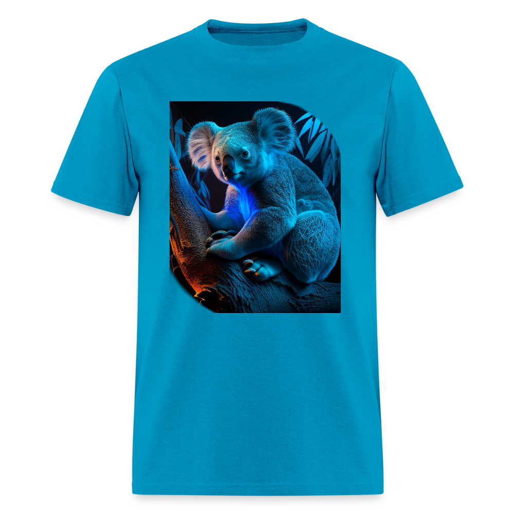 Fluorescent Nature - turquoise