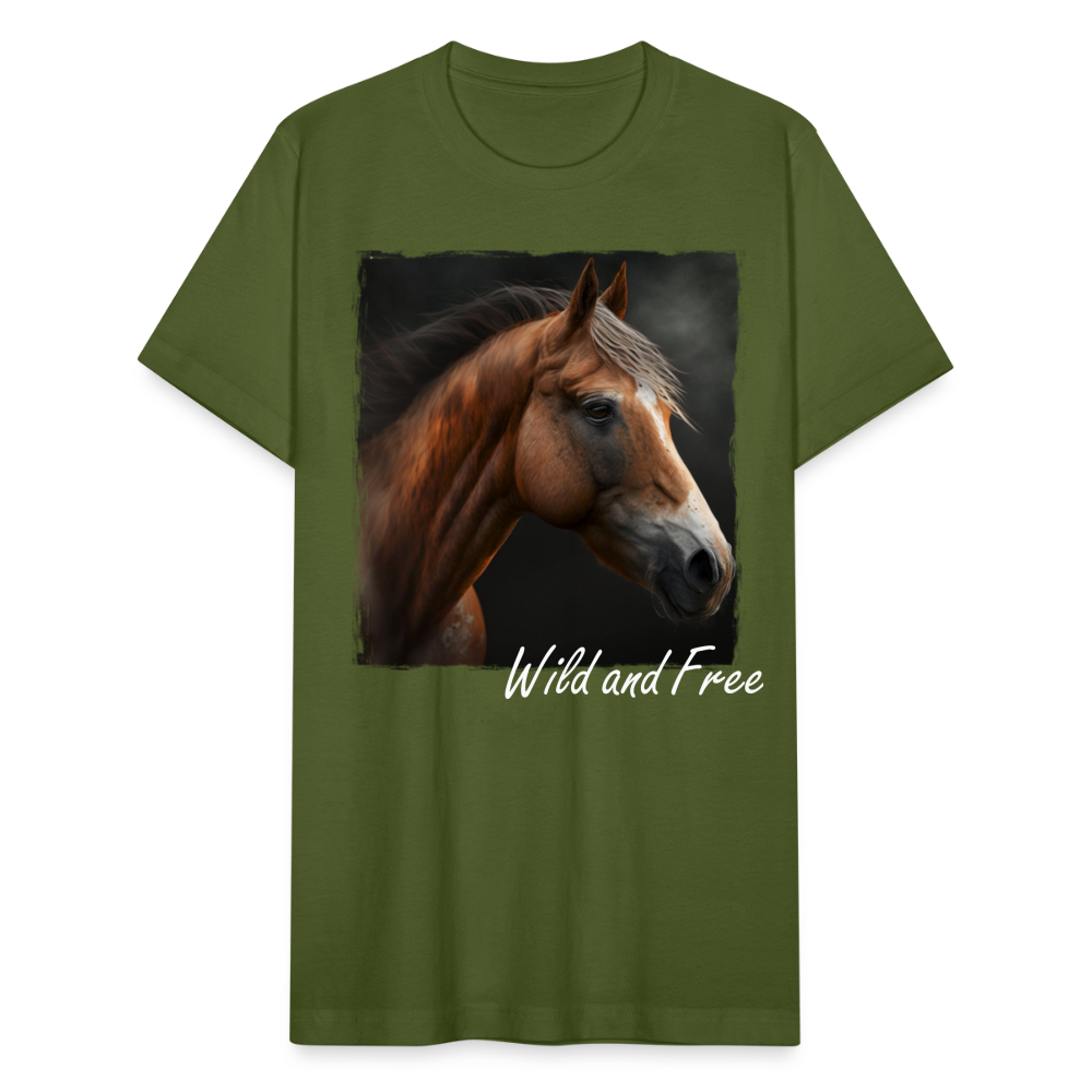 Horse 2 - Wild &Free - olive