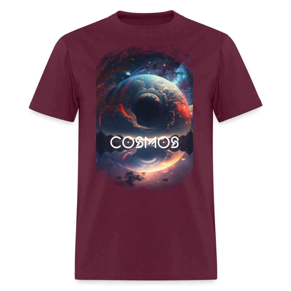 Look At The Universe IV - burgundy