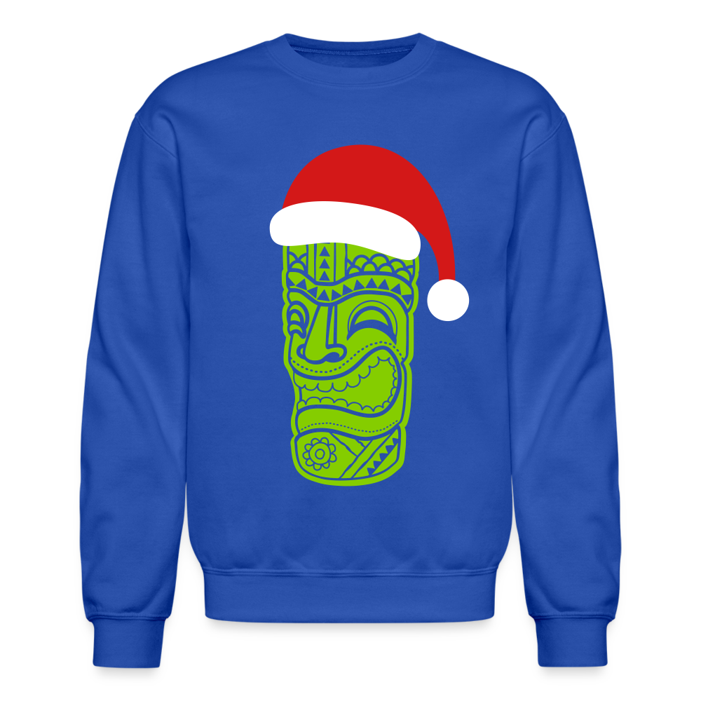 Tiki Christmas - royal blue