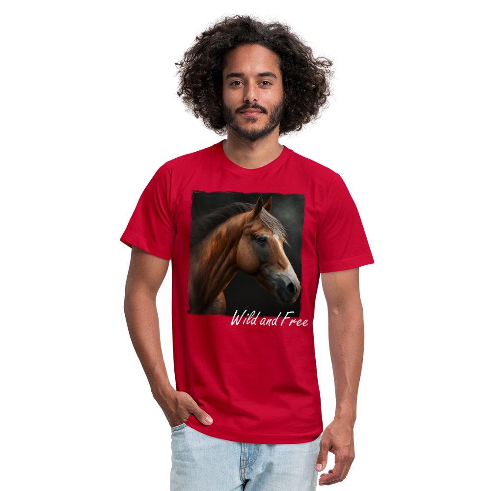 Horse 2 - Wild &Free - red