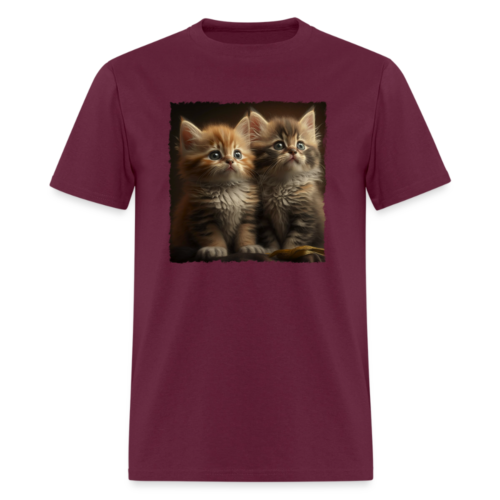 Kittens IV - Pure Cuteness - burgundy
