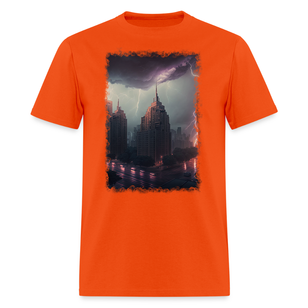 Lightning City III - orange