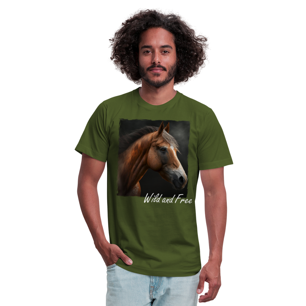 Horse 2 - Wild &Free - olive