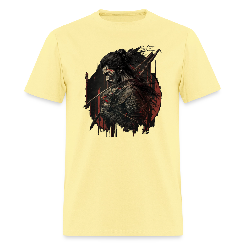 Ancient Warrior (Samurai VII) - cornsilk