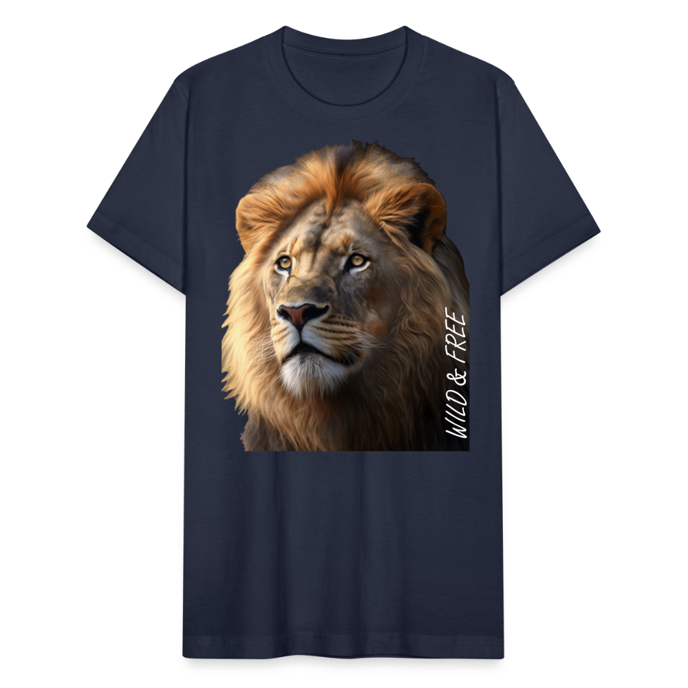 Lion - Wild & Free - navy