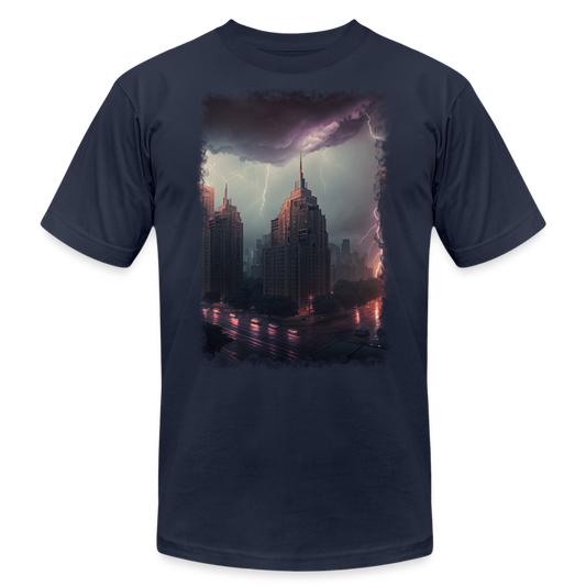 Lightning City III - navy