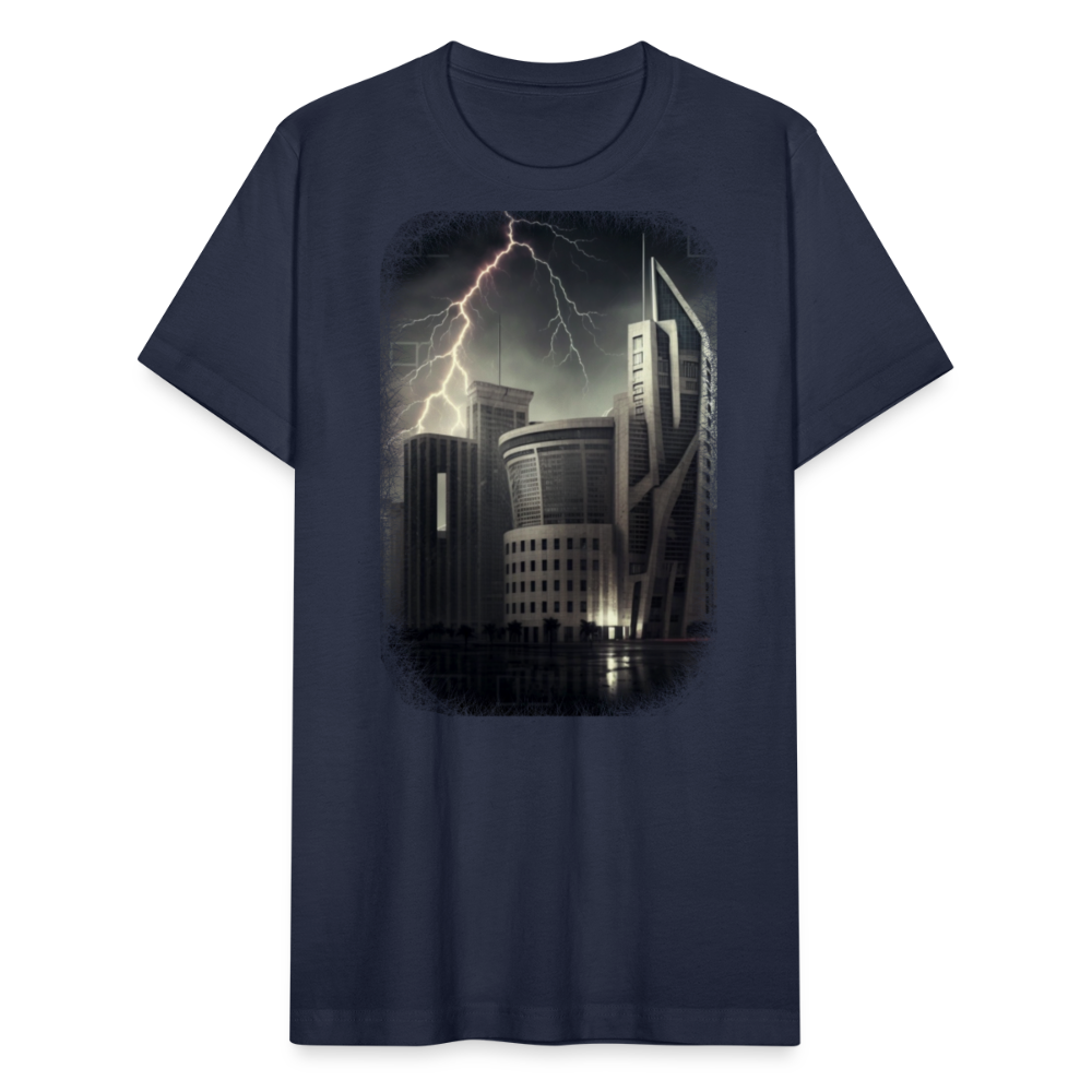 Lightning City II - navy