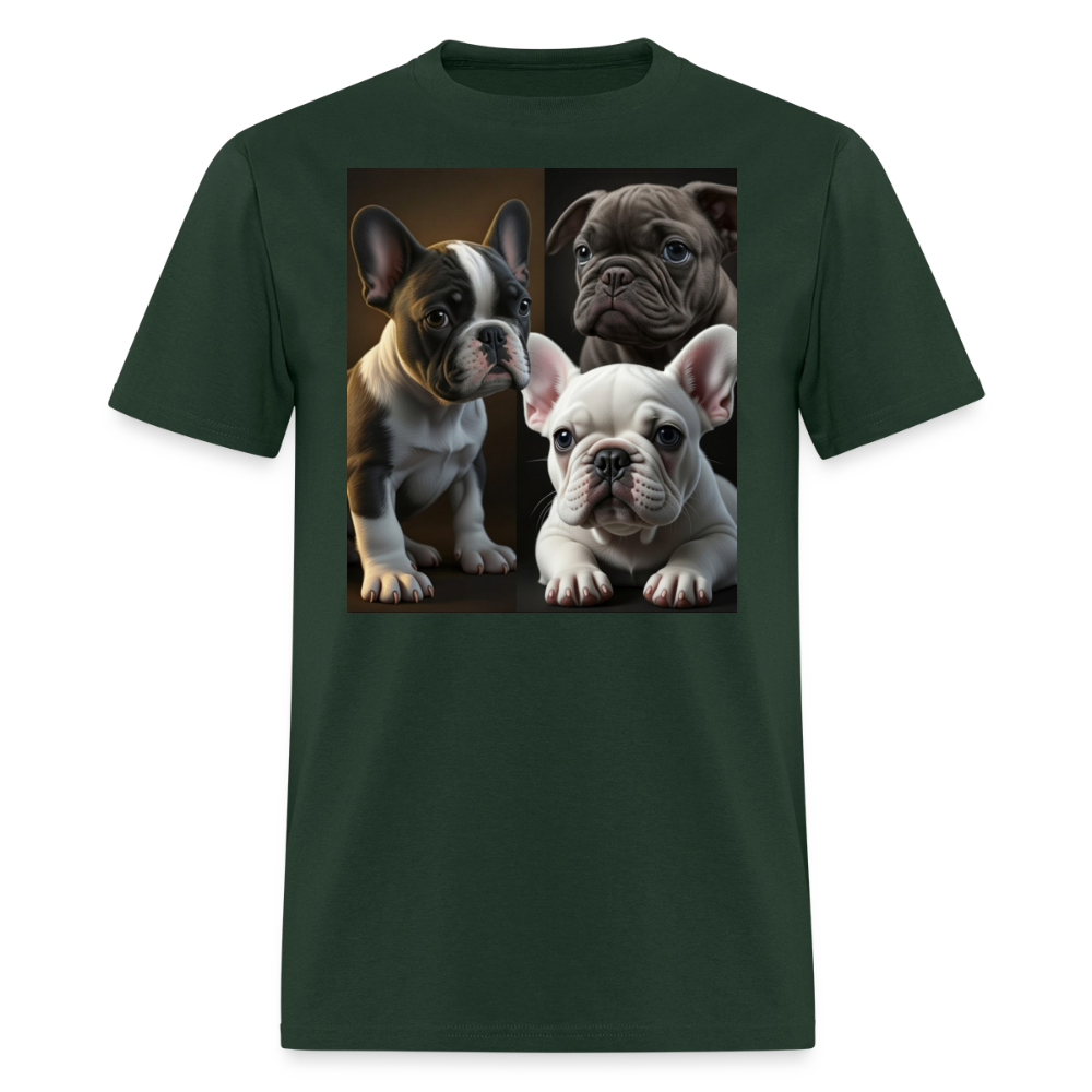 Puppies III - Pure Cuteness - forest green