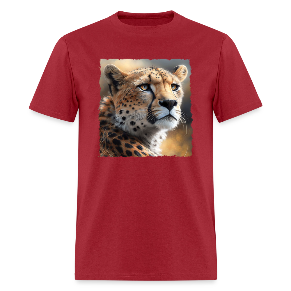 Cheetah - Wild & Free - dark red