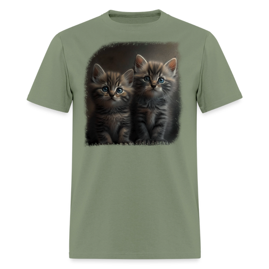 Kittens II - Pure Cuteness - military green