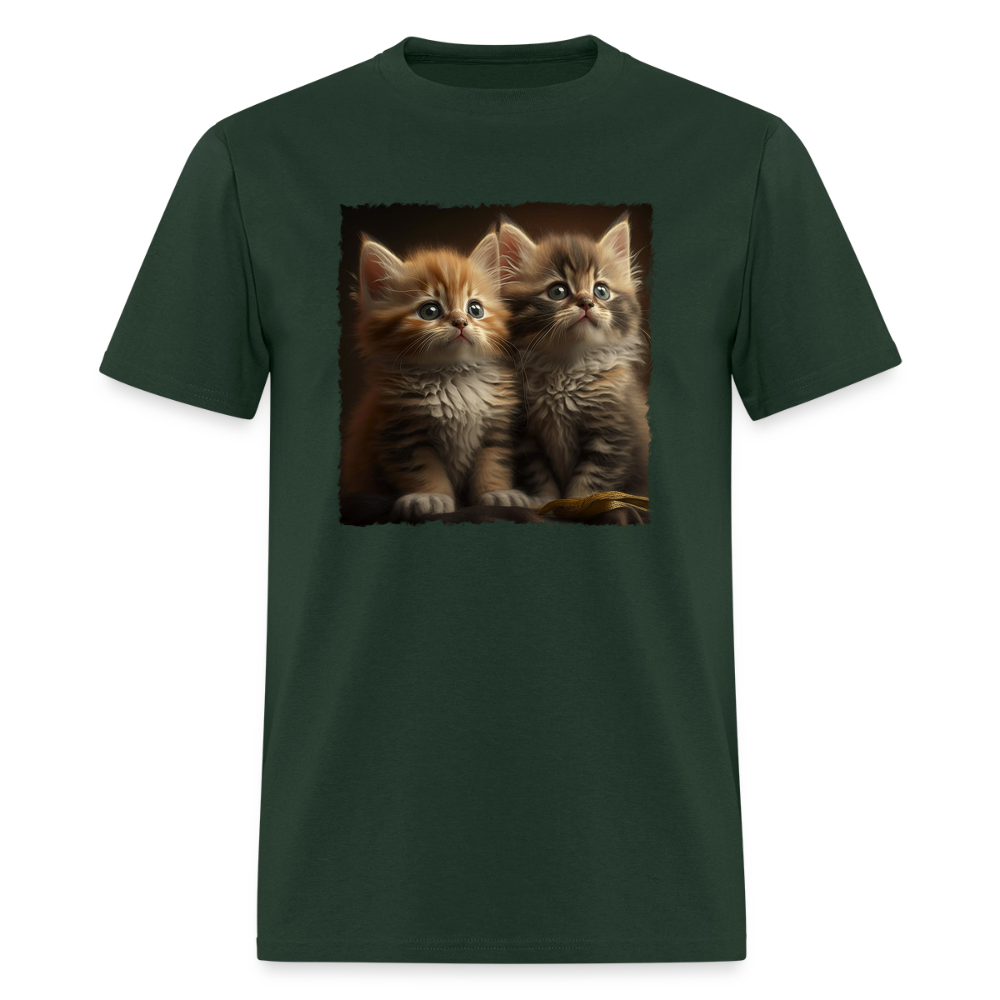Kittens IV - Pure Cuteness - forest green