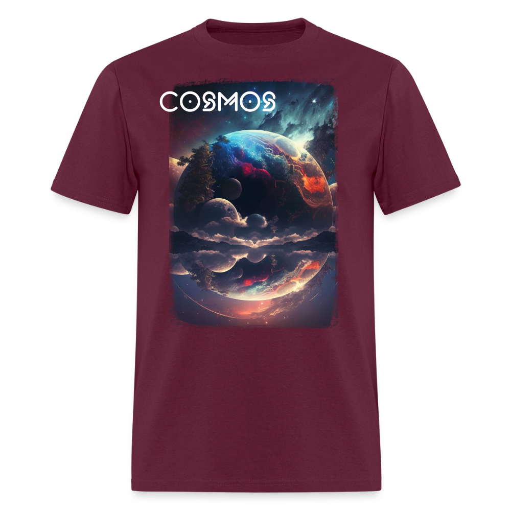 Look At The Universe III - burgundy