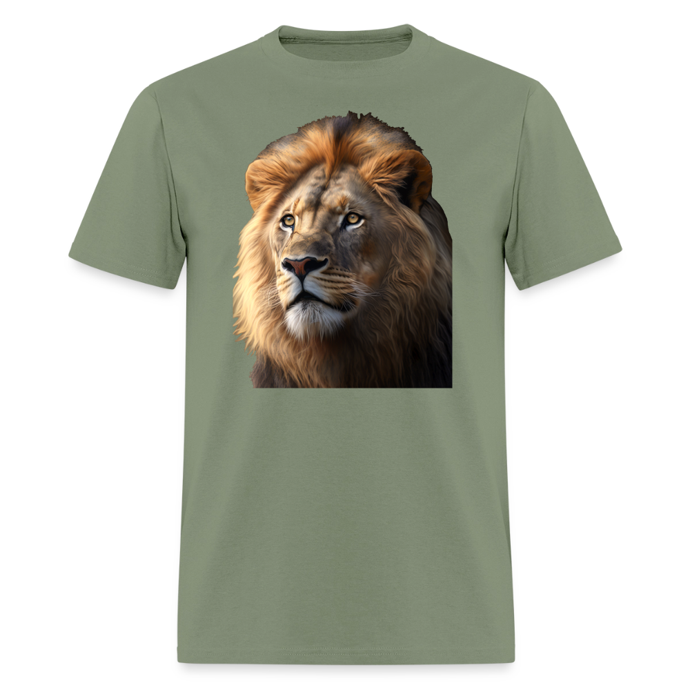 Lion - Wild & Free - military green