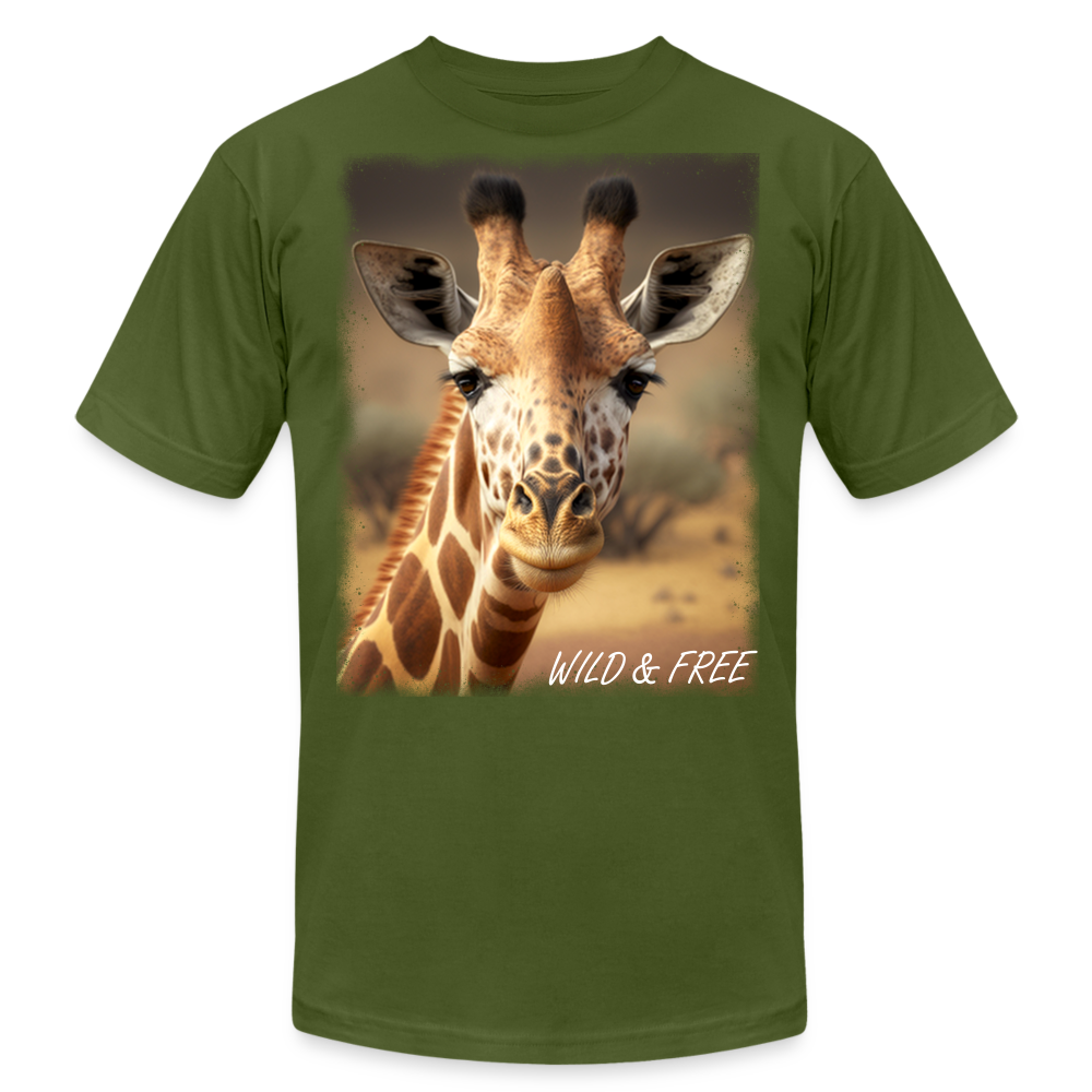 Giraffe - Wild & Free - olive