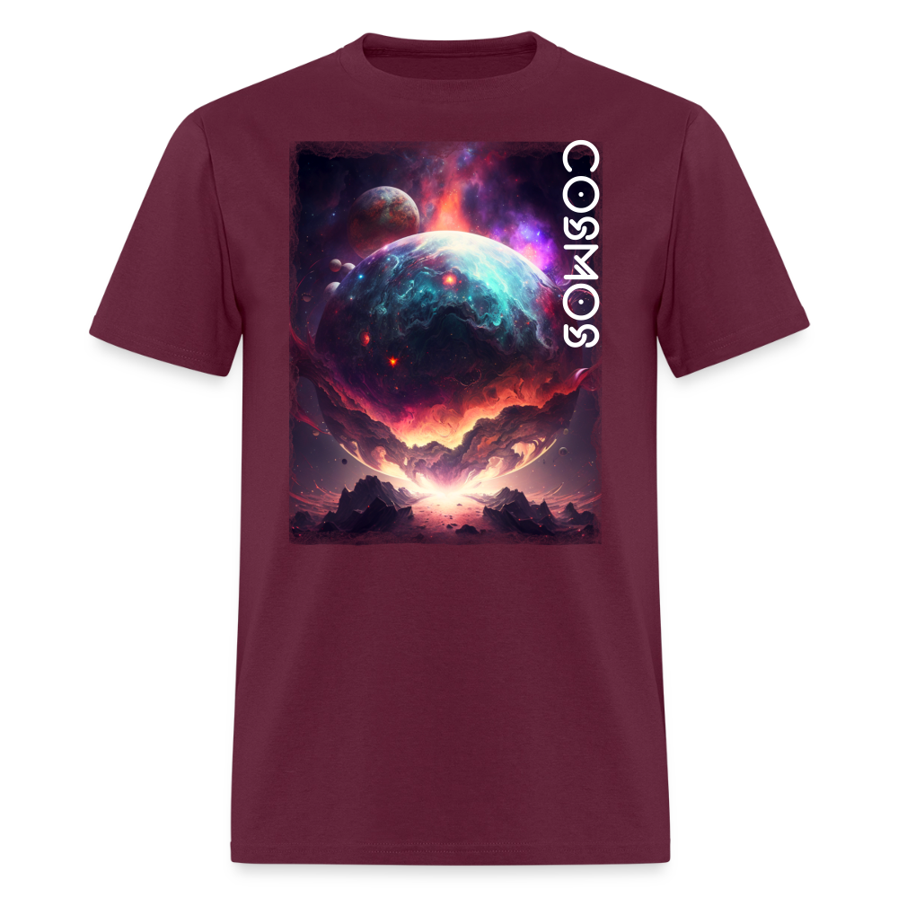 Look At The Universe IX - burgundy