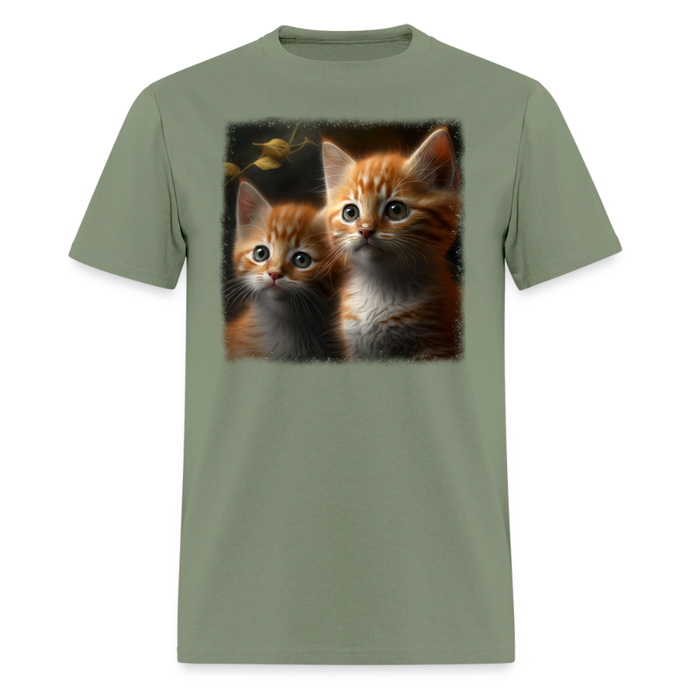 Kittens - Pure Cuteness - military green