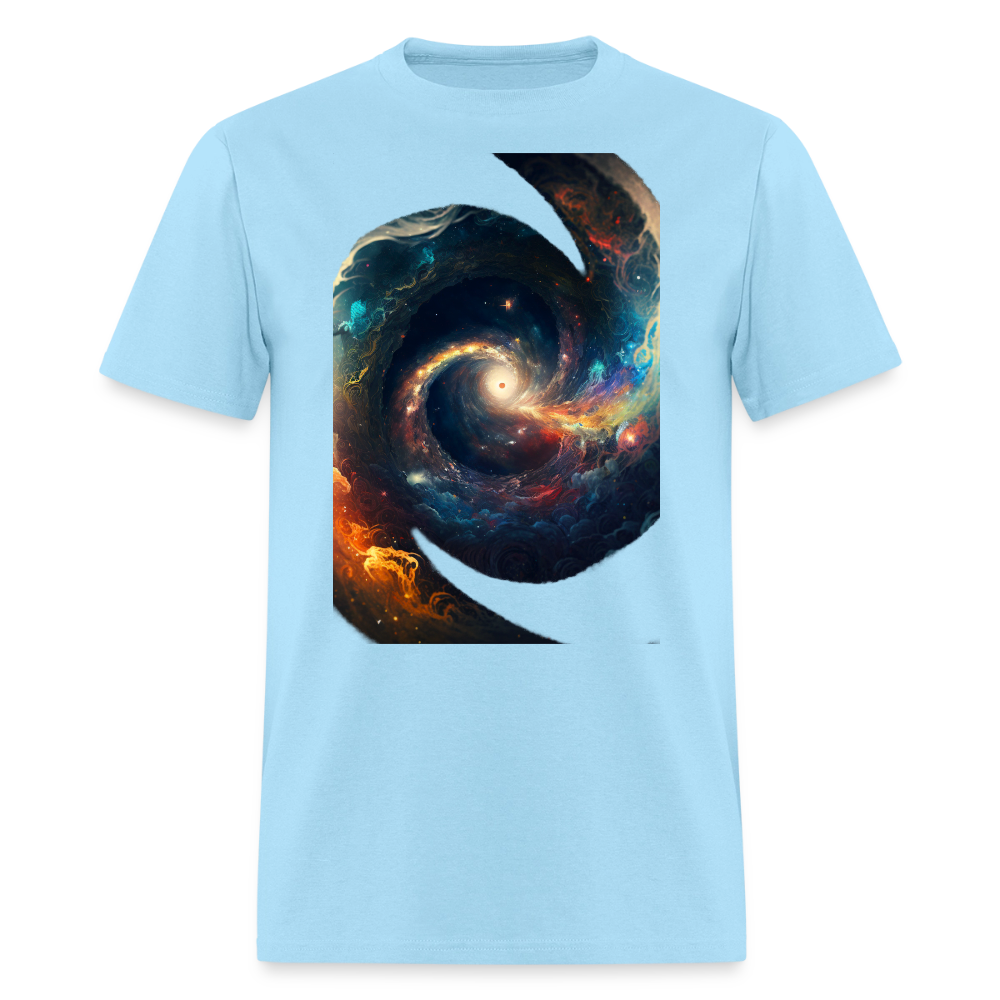 Black Hole - powder blue