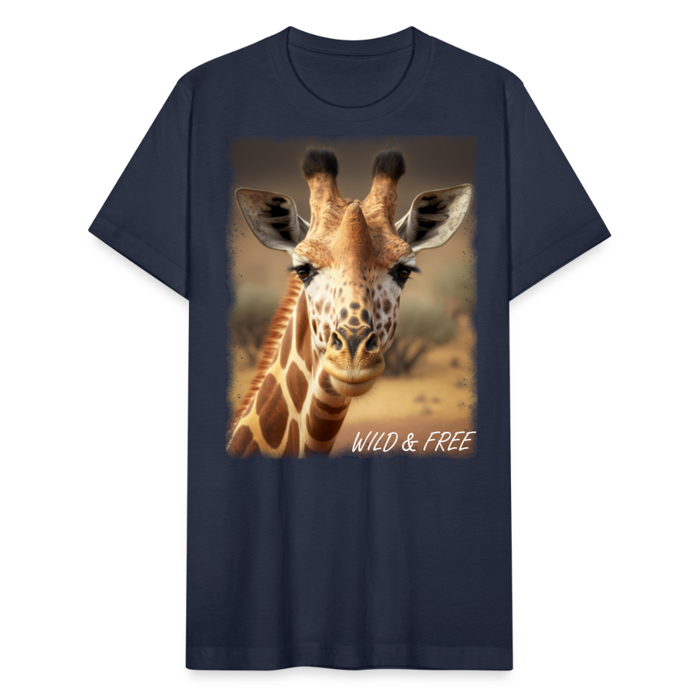 Giraffe - Wild & Free - navy