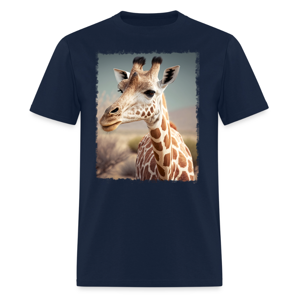 Giraffe II - Wild & Free - navy
