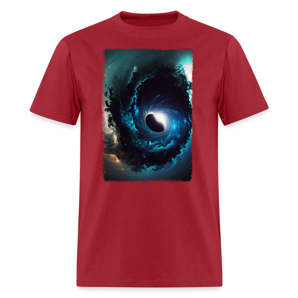 Black Hole III - Cosmos - dark red